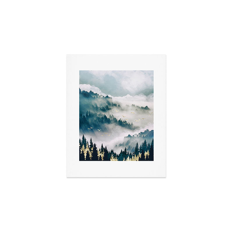 Misty Mountains Art Print Gallery Image 1