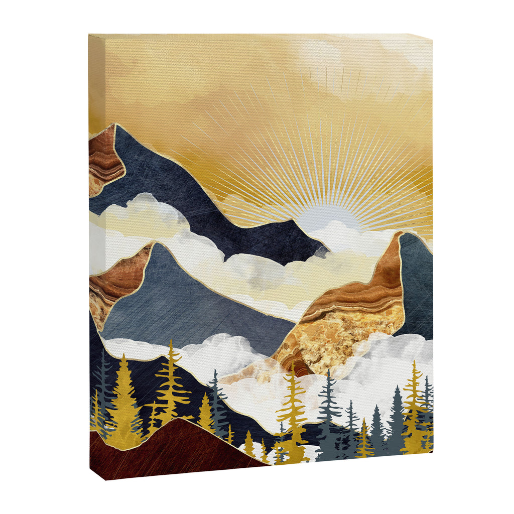 Misty Peaks Canvas Print Gallery Image 8