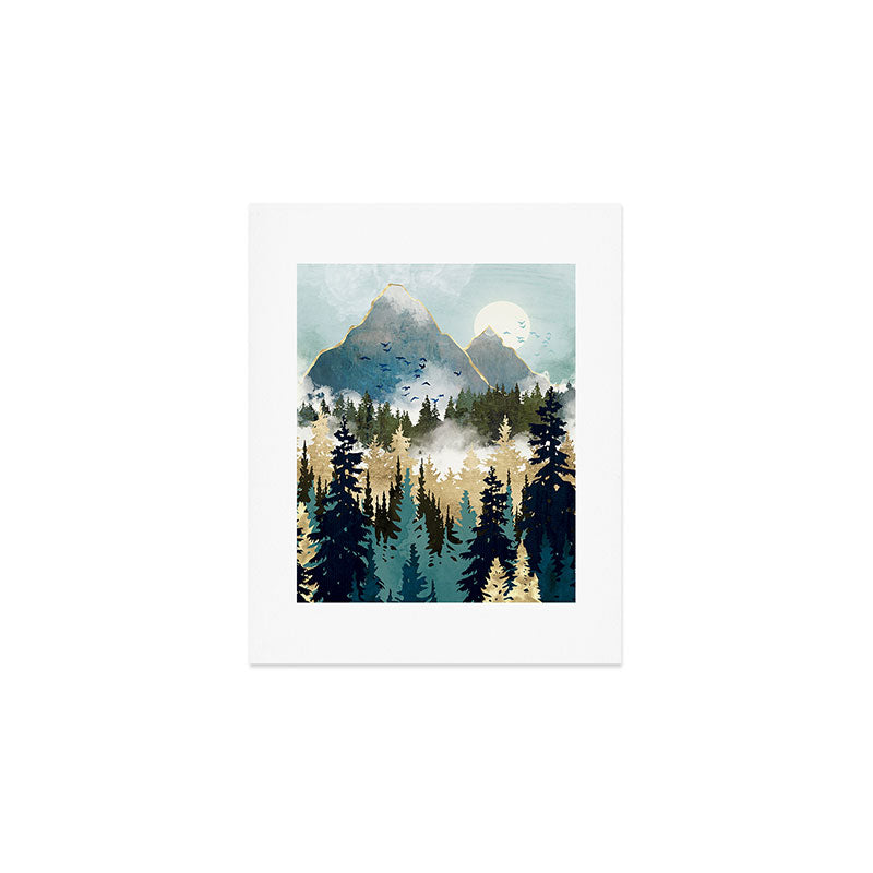 Misty Pines Art Print Gallery Image 1