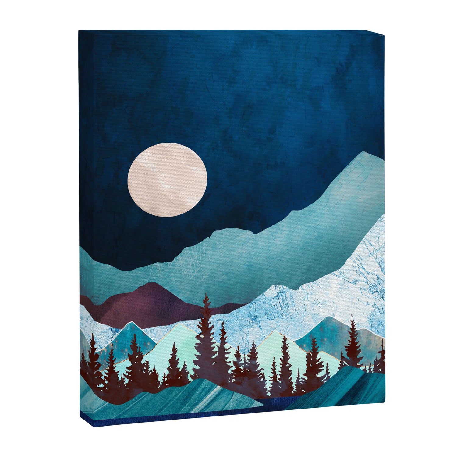 Moon Bay Canvas Print Gallery Image 3