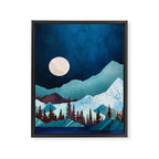 Moon Bay Framed Canvas Print Gallery Image 8