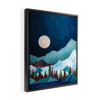 Moon Bay Framed Canvas Print Gallery Image 2