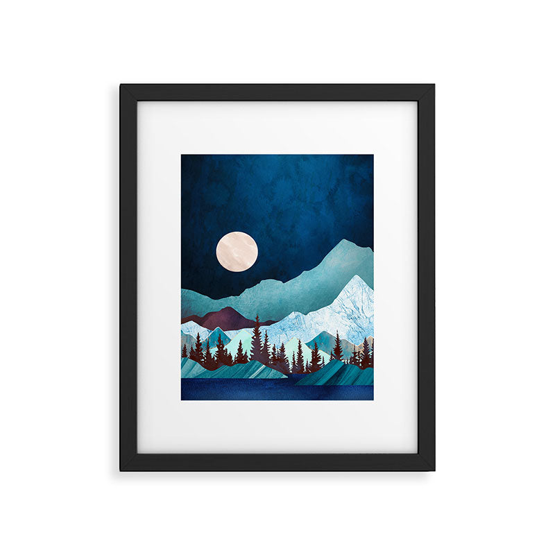 Moon Bay Framed Art Print Gallery Image 4