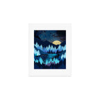 Moon Forest Art Print Gallery Image 1