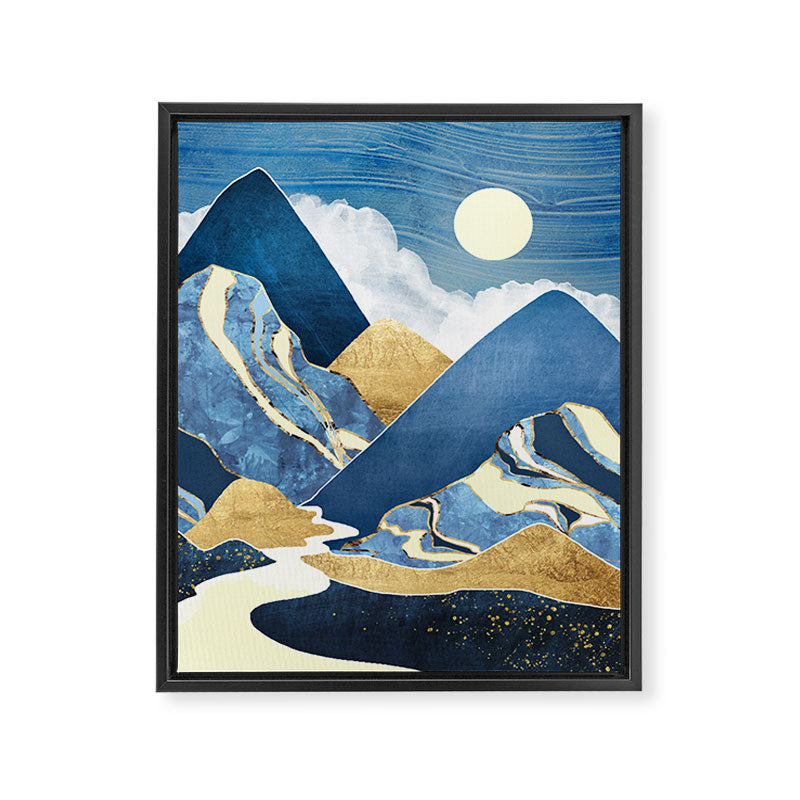 Moon River Framed Canvas Print Gallery Image 8