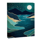 Moon Water Vista Canvas Print Gallery Image 8