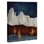 Moonlit Desert Canvas Print Gallery Image 3
