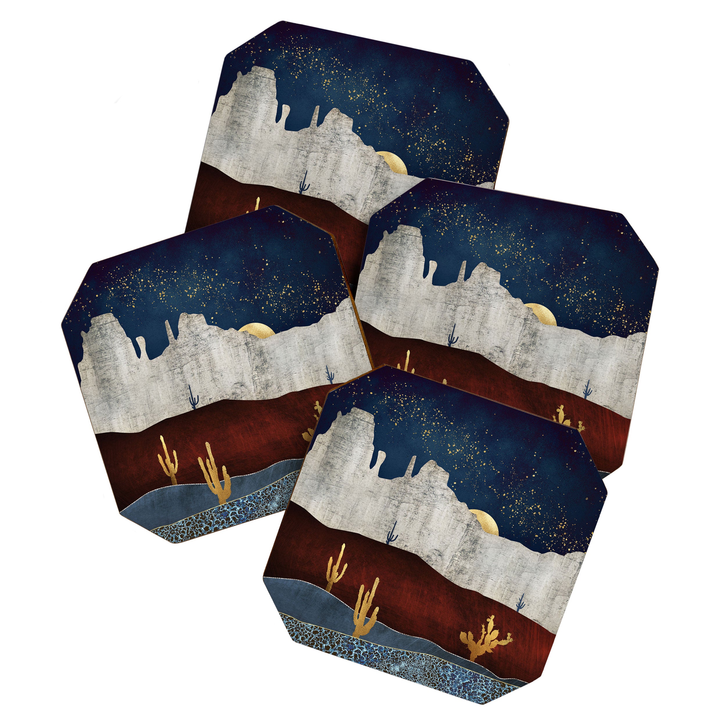 Moonlit Desert Coaster Gallery Image 1