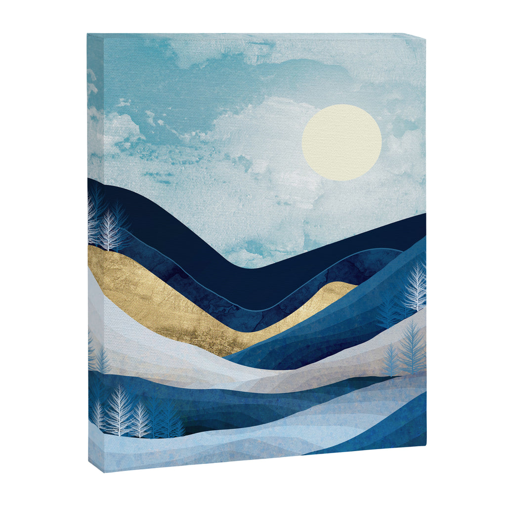 Moonlit Hills Canvas Print Gallery Image 8
