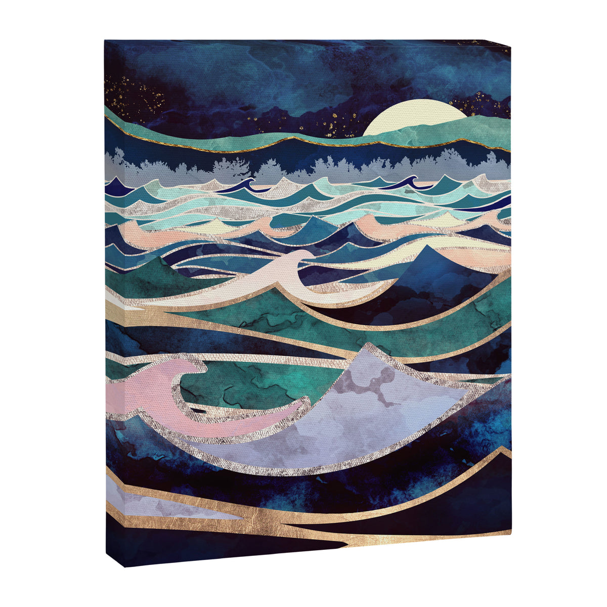 Moonlit Ocean Canvas Print Gallery Image 8