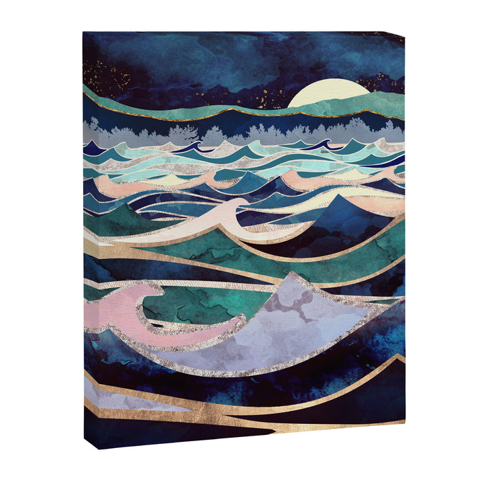 Moonlit Ocean Canvas Print Gallery Image 1