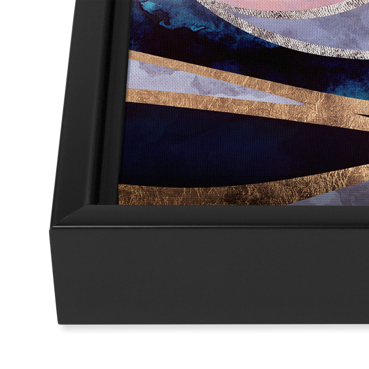 Moonlit Ocean Framed Canvas Print Gallery Image 3