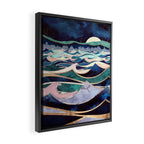 Moonlit Ocean Framed Canvas Print Gallery Image 2