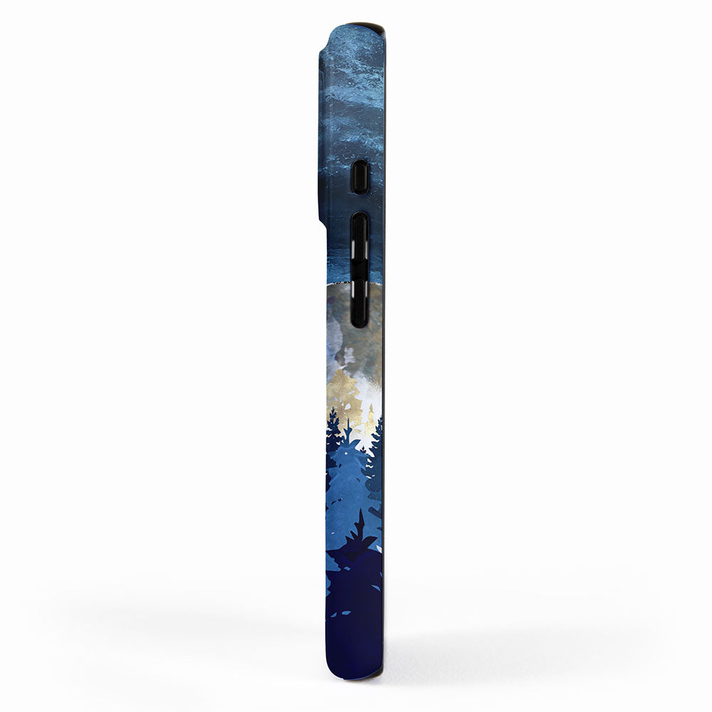 Moonlit Snow iPhone Case Gallery Image 2