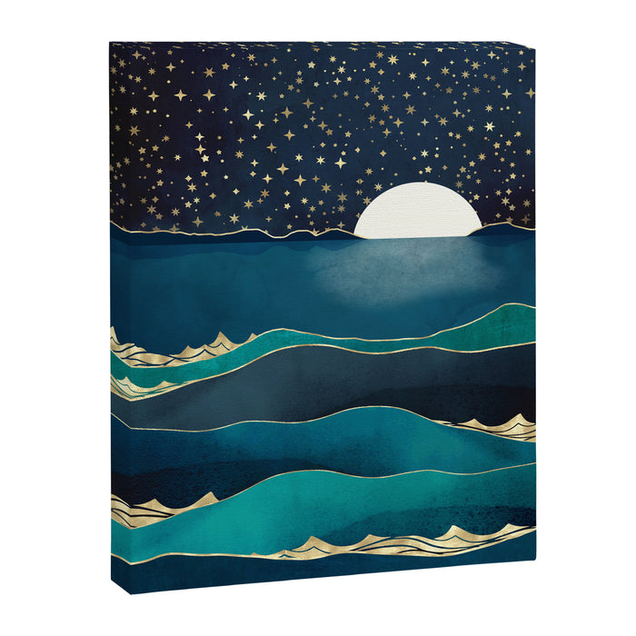 Moonlit Stars Canvas Print Gallery Image 1