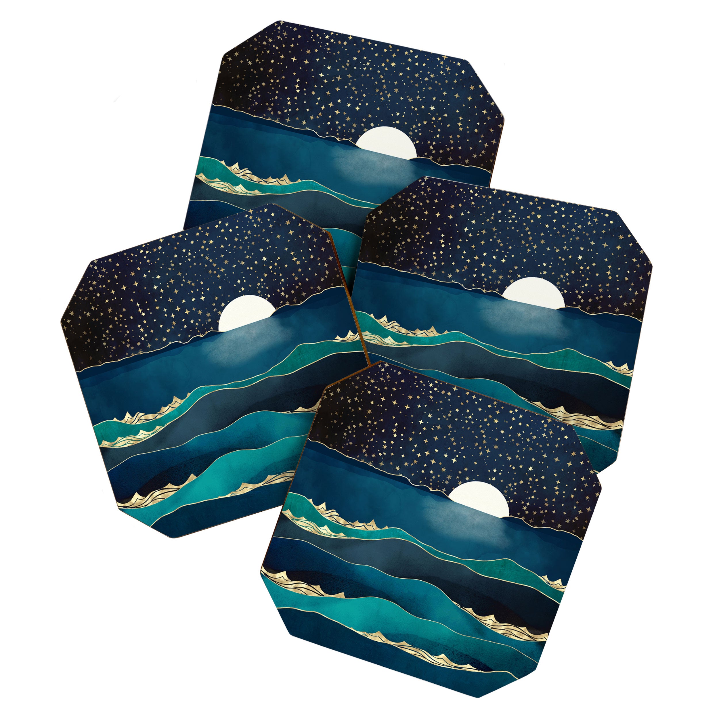 Moonlit Stars Coaster Gallery Image 1