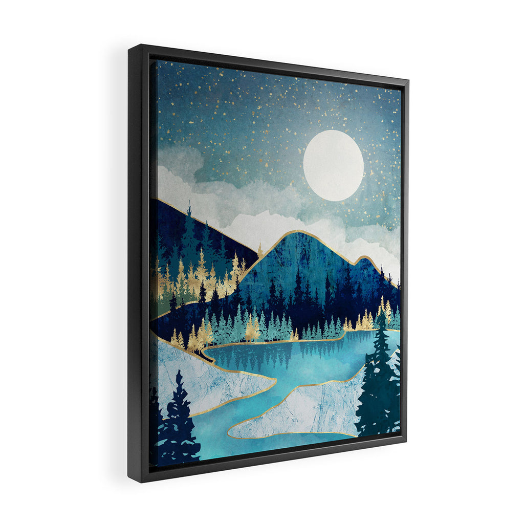Morning Stars Framed Canvas Print Gallery Image 2