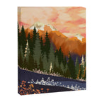 Mountain Dusk Canvas Print Gallery Image 8