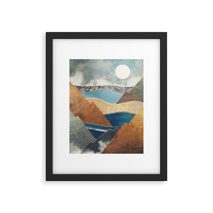 Mountain Pass Framed Art Print Gallery Image 1