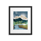 Mountain River Framed Art Print Gallery Image 6