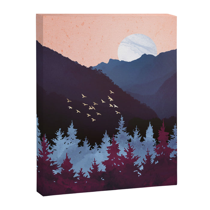Mulberry Dusk Canvas Print Gallery Image 1