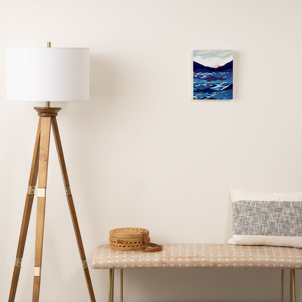 Ocean Blue Canvas Print Gallery Image 2