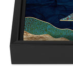 Ocean Clouds Framed Canvas Print Gallery Image 3