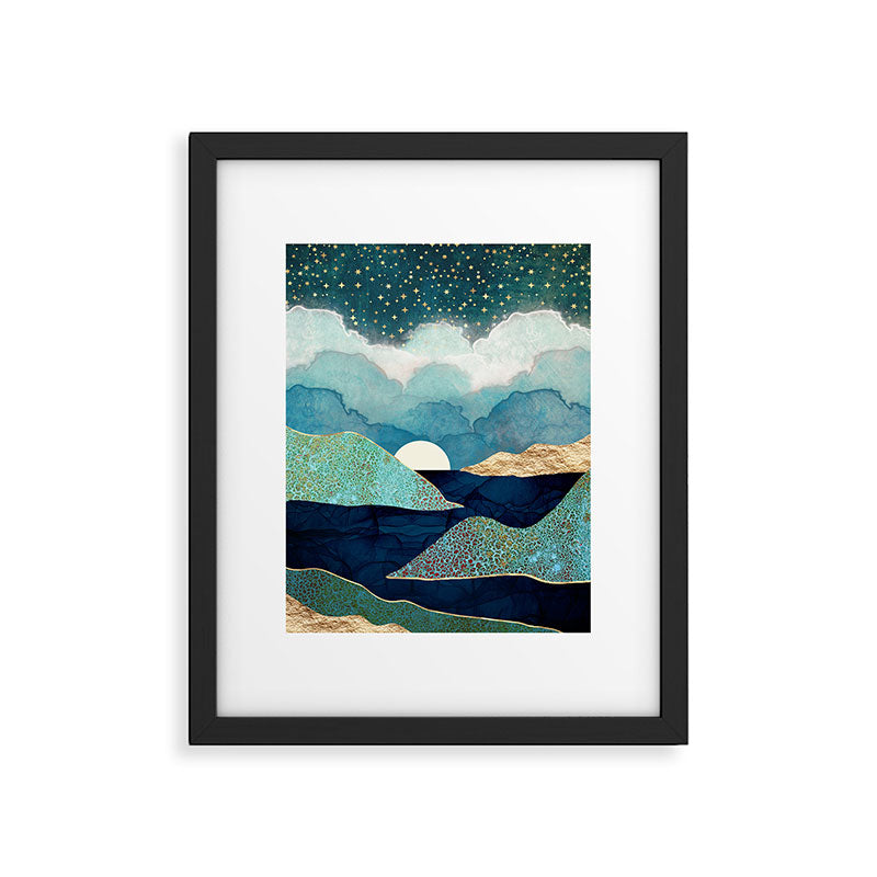 Ocean Clouds Framed Art Print Gallery Image 4