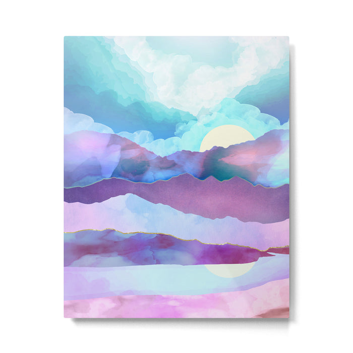 Opal Mountains Metal Print Gallery Image 1