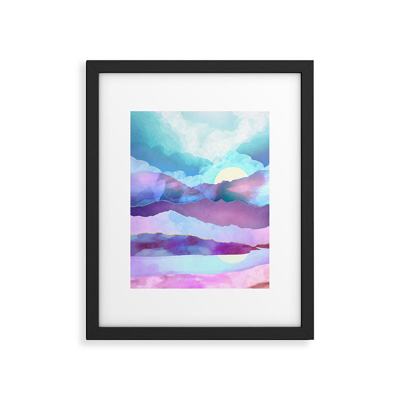 Opal Mountains Framed Art Print Gallery Image 6