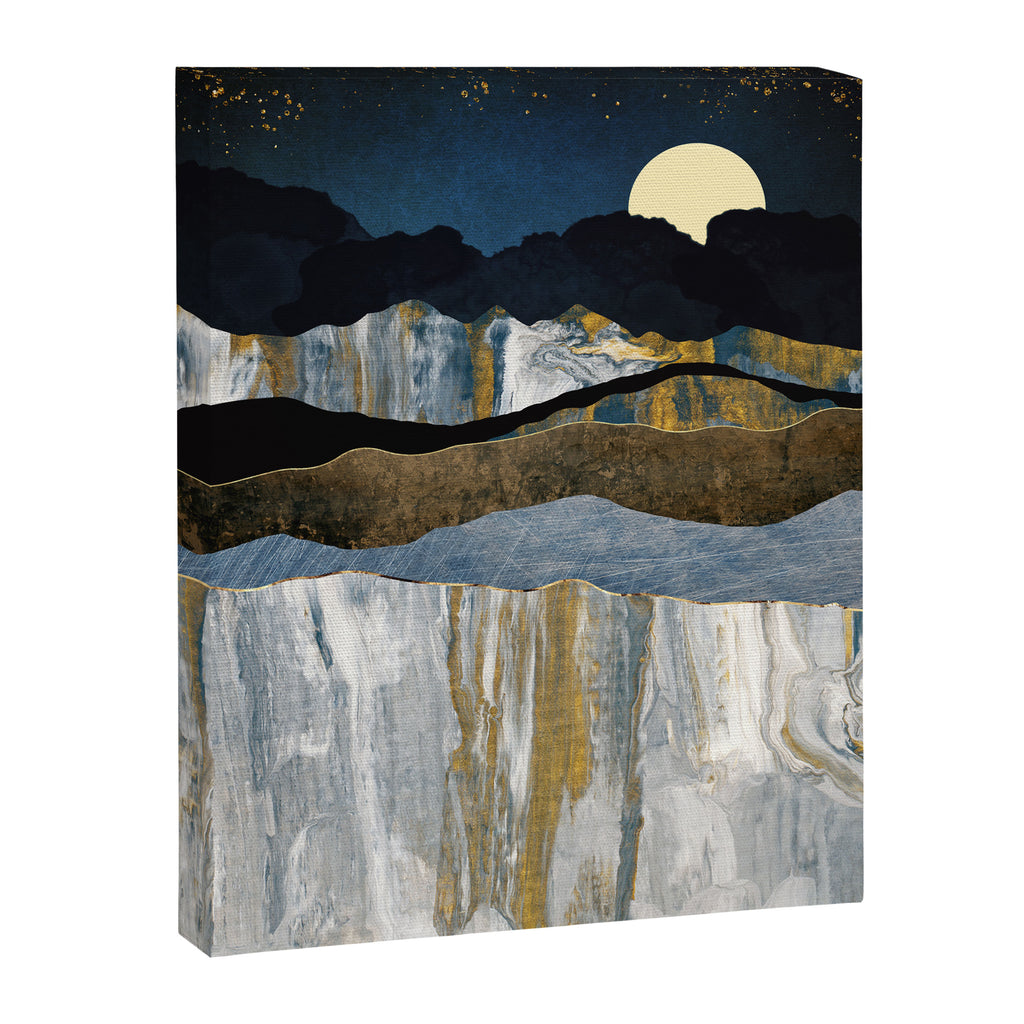 Painted Mountains Canvas Print Gallery Image 8