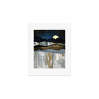 Painted Mountains Art Print Gallery Image 1