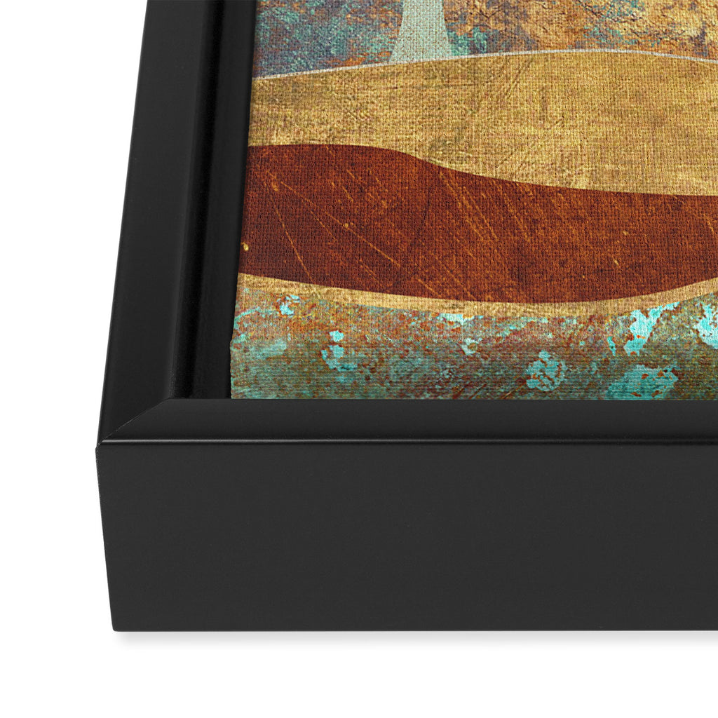 Patina Desert Framed Canvas Print Gallery Image 3