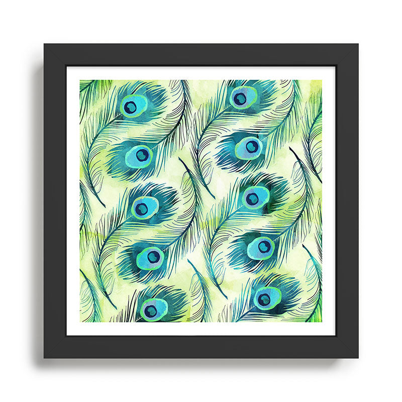 Peacock Framed Art Print Gallery Image 1