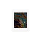 Peacock Ocean Art Print Gallery Image 1