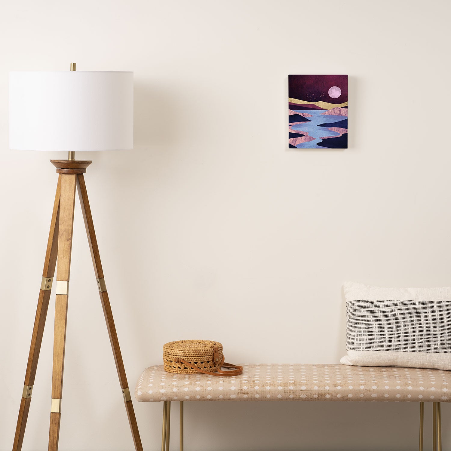 Periwinkle River Canvas Print Gallery Image 2