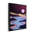 Periwinkle River Framed Canvas Print Gallery Image 2