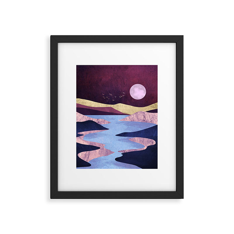 Periwinkle River Framed Art Print Gallery Image 6