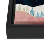 Pine Vista Framed Canvas Print Gallery Image 3