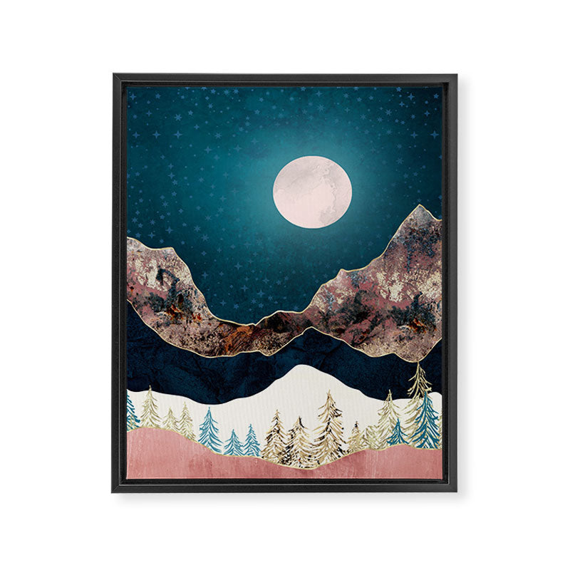 Pine Vista Framed Canvas Print Gallery Image 8