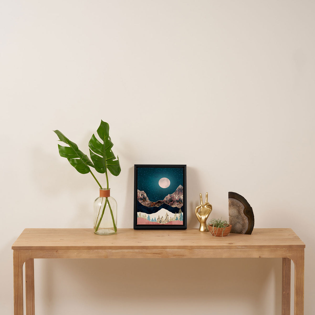 Pine Vista Framed Canvas Print Gallery Image 4