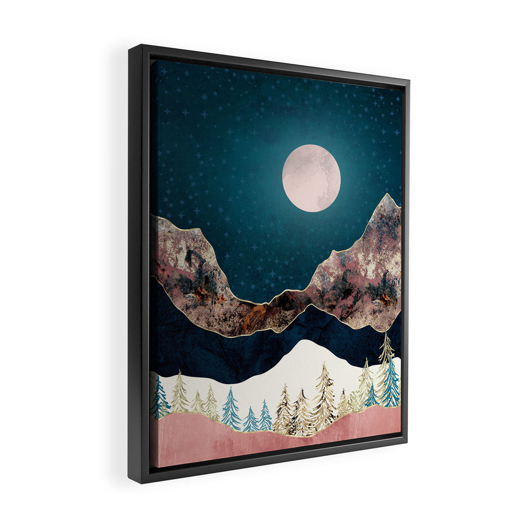 Pine Vista Framed Canvas Print Gallery Image 2