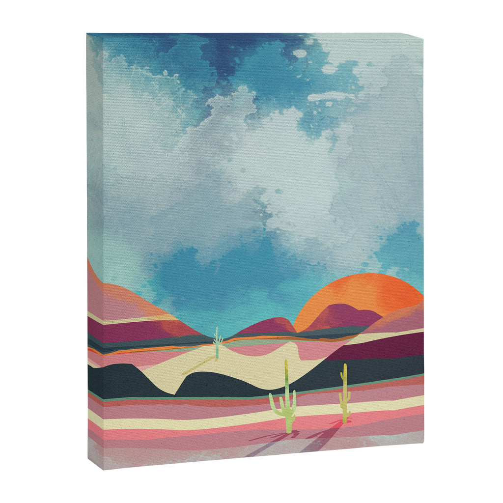 Pink Desert Glow Canvas Print Gallery Image 8