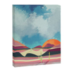 Pink Desert Glow Canvas Print Gallery Image 8