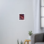 Plum Abstract Art Print Gallery Image 3