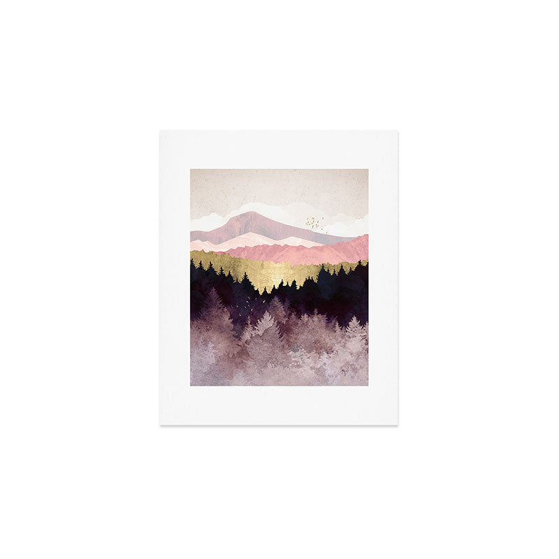 Plum Forest Art Print Gallery Image 1