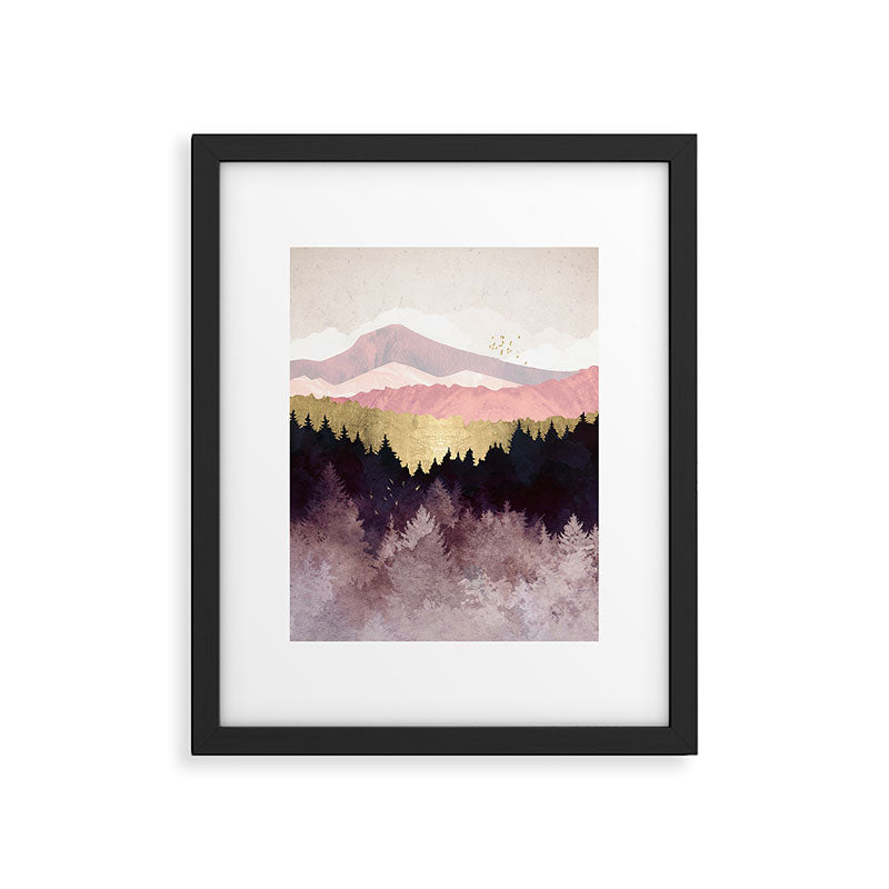 Plum Forest Framed Art Print Gallery Image 6