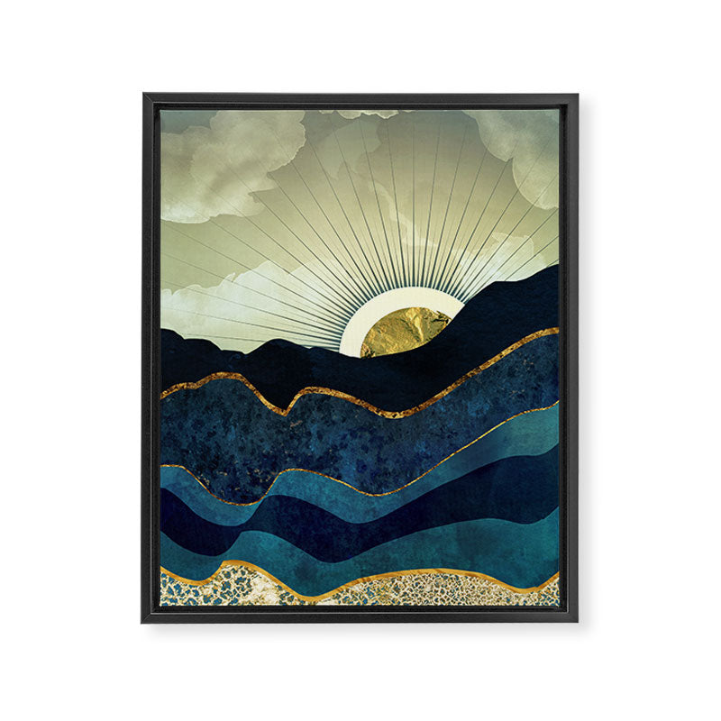 Post Eclipse Framed Canvas Print Gallery Image 8