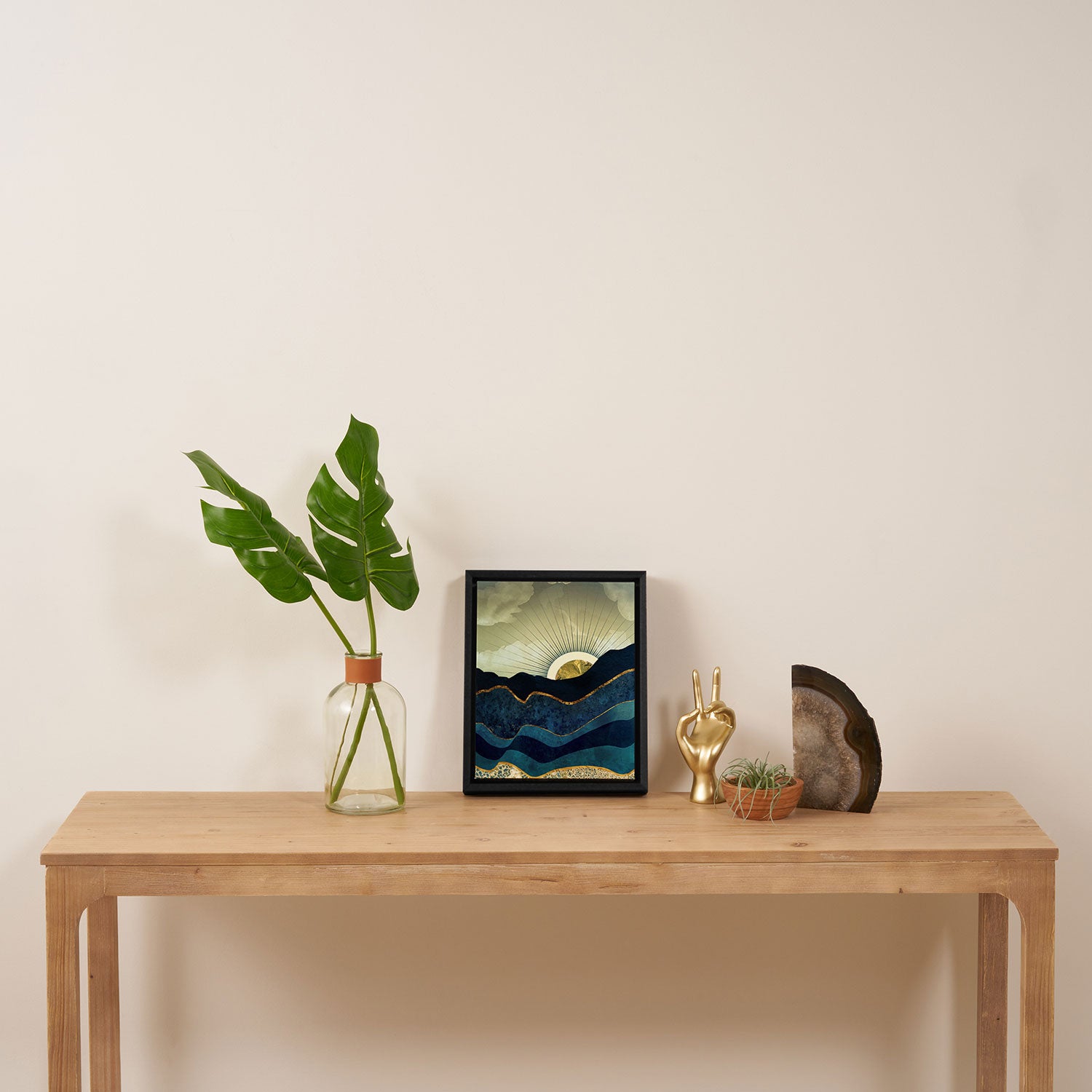 Post Eclipse Framed Canvas Print Gallery Image 4