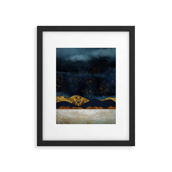 Rain Framed Art Print Gallery Image 1